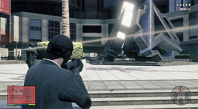 The square to fight another major fight on - 83: The Big Score #2 - the Obvious variant - Main missions - Grand Theft Auto V Game Guide