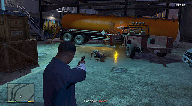 You need to take a shot at Trevor - Ending A: Something Sensible - Main missions - Grand Theft Auto V Game Guide