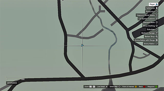 The plan is that you locate three different items and you need to know that, if you use the detector (targeting trigger/button) you will be unable to complete this mission in 100% - Chasing the Truth - Strangers and Freaks missions - GTA 5 Guide