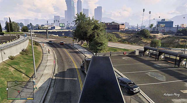 You can ram vehicles freely - 22: Fame or Shame - Main missions - Grand Theft Auto V Game Guide