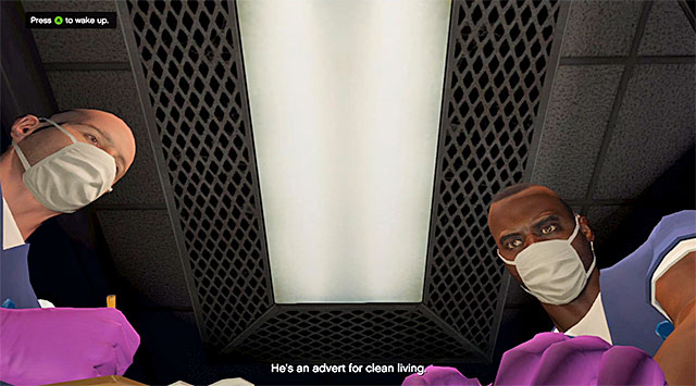 Mortuary scene - 25: Dead Man Walking - Main missions - Grand Theft Auto V Game Guide