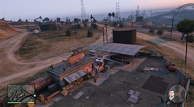 Landing site - 27: Threes Company - Main missions - Grand Theft Auto V Game Guide