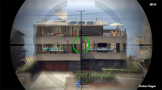 The first use of the scope - 28: By the Book - Main missions - Grand Theft Auto V Game Guide