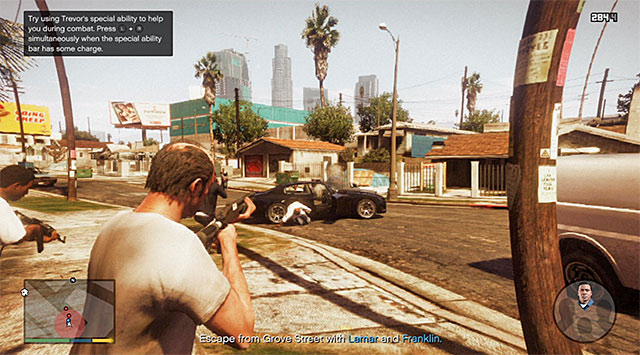 Trevors special skill will prove very useful here - 29: Hood Safari - Main missions - Grand Theft Auto V Game Guide
