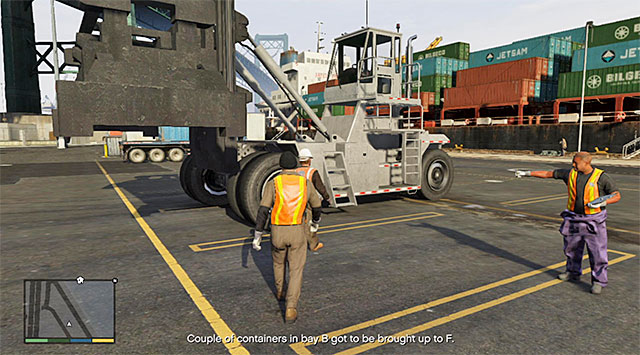Dock Handler - 30: Scouting the Port - Main missions - Grand Theft Auto V Game Guide