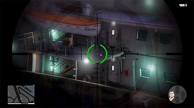 The region f the ships entrance - 32: The Merryweather Heist - the Freighter variant - Main missions - Grand Theft Auto V Game Guide