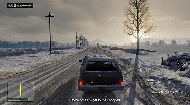 The road towards the airport - 1: Prologue - Main missions - Grand Theft Auto V Game Guide