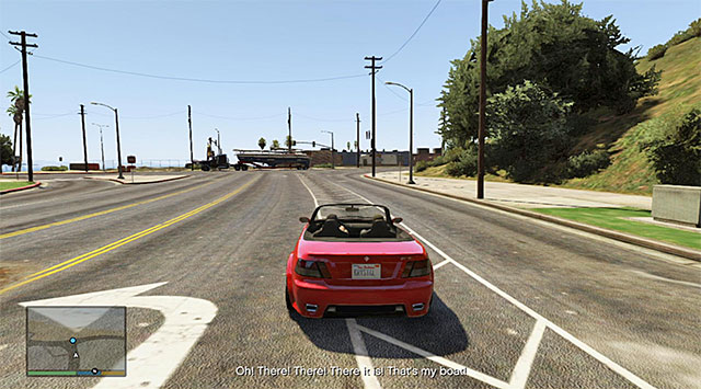 The truck with the stolen yacht - 6: Father/Son - Main missions - Grand Theft Auto V Game Guide