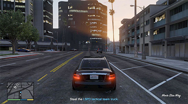 The police SUV - 12: Carbine Rifles - Main missions - Grand Theft Auto V Game Guide