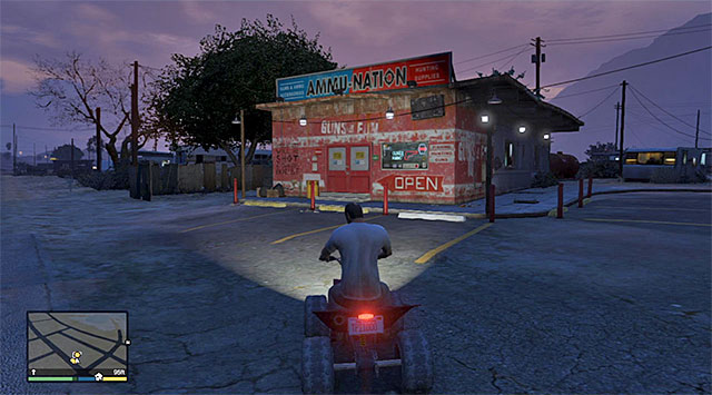 The Ammu-Nation store - 18: Nervous Ron - Main missions - Grand Theft Auto V Game Guide