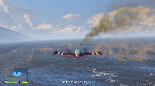 After you get close to the military base, follow Rons instruction and lower your altitude, thanks to which you will not be spotted by the radar and avoid alarming the base to your presence - 18: Nervous Ron - Main missions - Grand Theft Auto V Game Guide