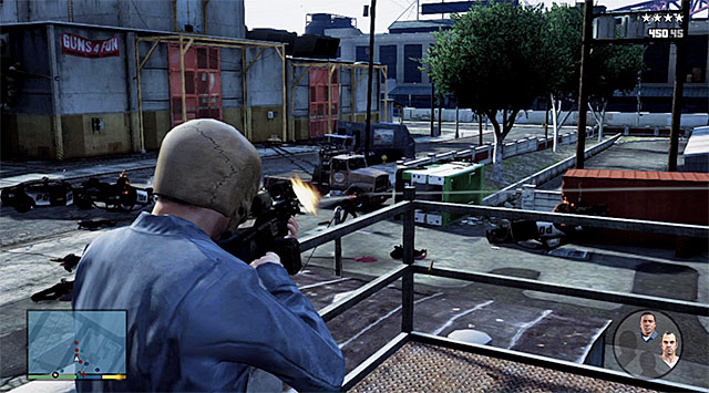 You are up for the most difficult, and the most interesting at the same time, part of this mission - 41: Blitz Play #2 - Main missions - Grand Theft Auto V Game Guide