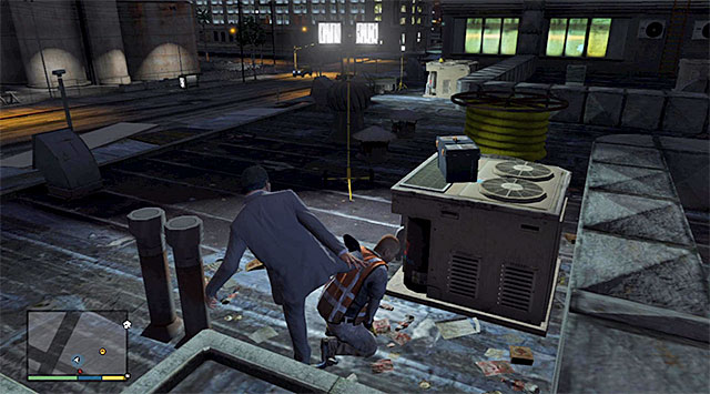 A persons staying on the rooftop - 46: Mr. Richards - Main missions - Grand Theft Auto V Game Guide