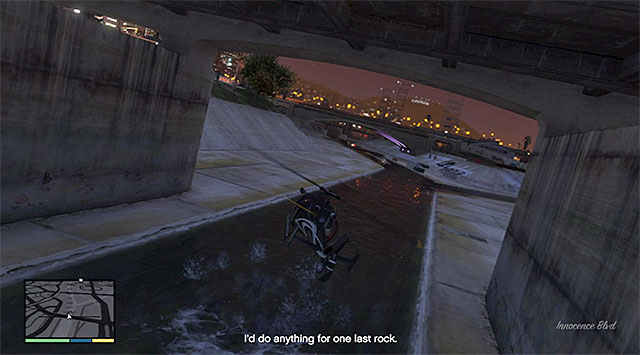 Make sure that you do not hit the bridge - 46: Mr. Richards - Main missions - Grand Theft Auto V Game Guide