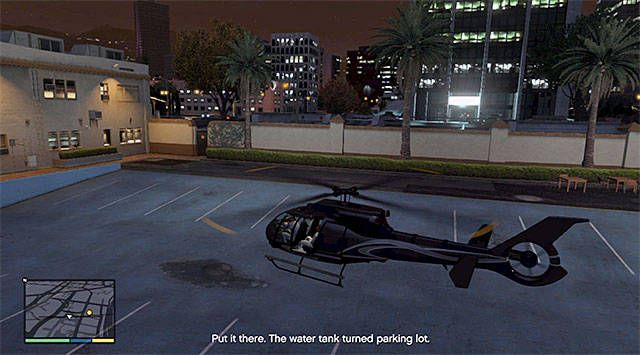 After McIlroy changes his mind, fly back to the filmmaking studio where you have started this mission - 46: Mr. Richards - Main missions - Grand Theft Auto V Game Guide