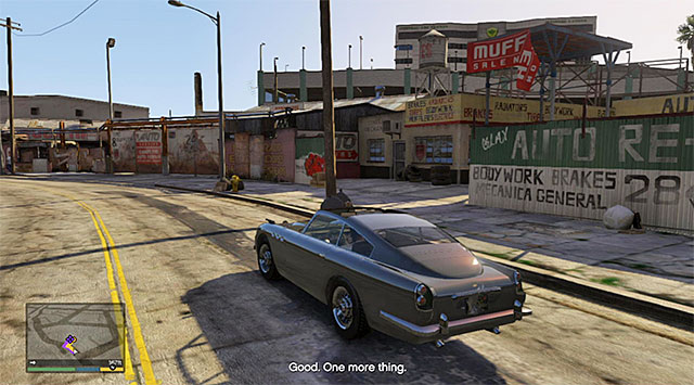 The place where the mission ends - 48: Deep Inside - Main missions - Grand Theft Auto V Game Guide
