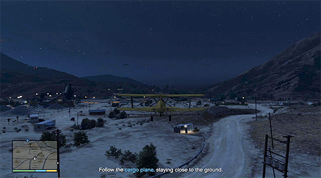 Watch out for trees, poles and other high-located elements - 49: Minor Turbulence - Main missions - Grand Theft Auto V Game Guide