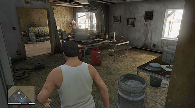 You need to reach the buildings upper floor - 51: Paleto Score Setup - Main missions - Grand Theft Auto V Game Guide