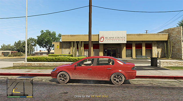 The banks main entrance - 51: Paleto Score Setup - Main missions - Grand Theft Auto V Game Guide