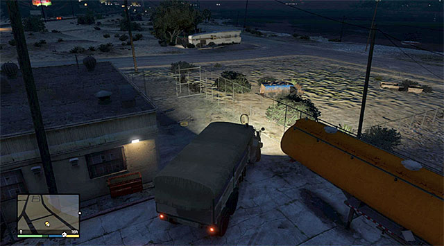 The place where the mission ends - 52: Military Hardware - Main missions - Grand Theft Auto V Game Guide