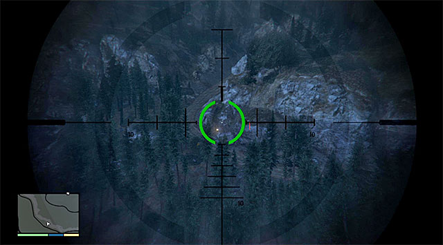 The last one of the enemies is hiding in the place shown in the above screenshot, i - 53: Predator - Main missions - Grand Theft Auto V Game Guide