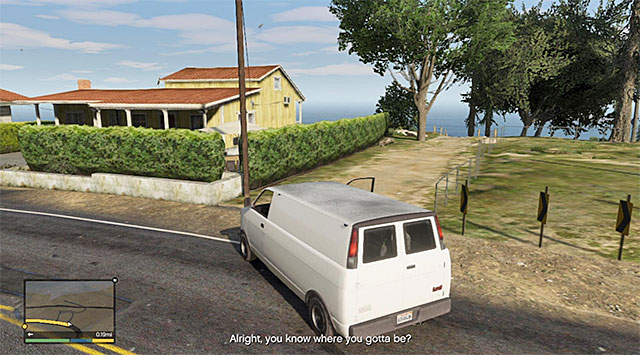 The place where Franklin drops off - 54: The Paleto Score - Main missions - Grand Theft Auto V Game Guide