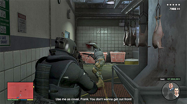 Keep cutting through one factory room after another - 54: The Paleto Score - Main missions - Grand Theft Auto V Game Guide