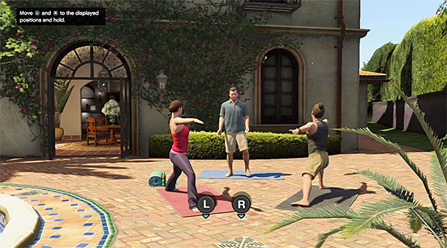 Read commands displaying on the screen - 26: Did Somebody Say Yoga? - Main missions - Grand Theft Auto V Game Guide