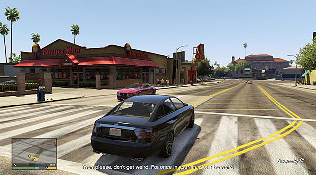 Burger Shot - 26: Did Somebody Say Yoga? - Main missions - Grand Theft Auto V Game Guide