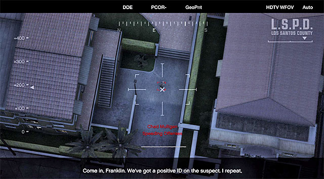 Also this time, you will fail to find the suspect, i - 43: Eye in the Sky - Main missions - Grand Theft Auto V Game Guide