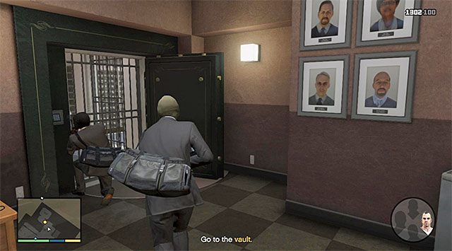 The entrance to the vault - GTA 5: The Paleto Score - mission walkthrough - Main missions - GTA 5 Guide
