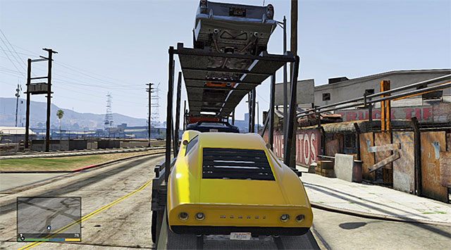 The platform trailer - GTA 5: Pack Man - mission walkthrough - Main missions - GTA 5 Guide