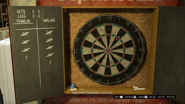 Triple 20 is most valuable - Darts - Activities, Entertainment - Grand Theft Auto V Game Guide