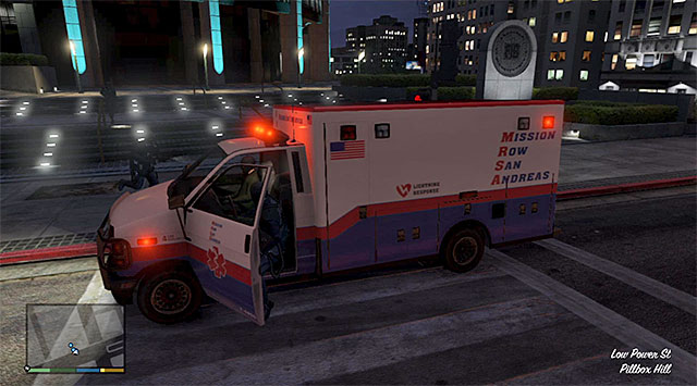 Get into the ambulance and drive away from the skyscraper - 69: The Bureau Raid - the Roof Entry variant - Main missions - Grand Theft Auto V Game Guide