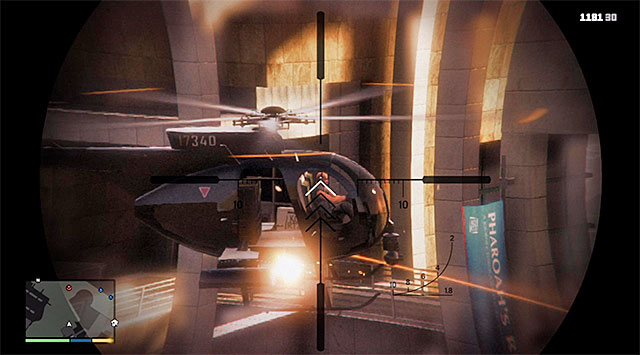 After you approach the main yard, there will appear a Merryweather chopper here, and that is when you will cut to Trevor - 70: The Wrap Up - Main missions - Grand Theft Auto V Game Guide
