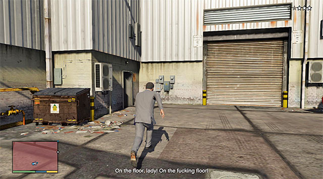 You need to enter the building - 71: Legal Trouble - Main missions - Grand Theft Auto V Game Guide