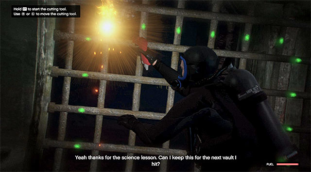 Press the appropriate button on the game pad to dive and follow your colleagues of the FIB - 56: Monkey Business - Main missions - Grand Theft Auto V Game Guide