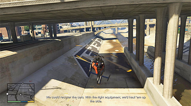 Fly under one of the bridges - 58: Surveying the Score - Main missions - Grand Theft Auto V Game Guide