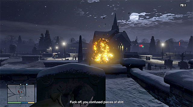 It pays off to destroy the enemies cars - 59: Bury the Hatchet - Main missions - Grand Theft Auto V Game Guide