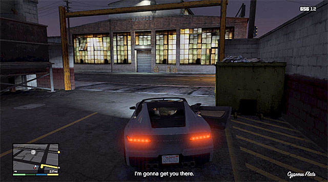 The car that you could use to escape - 61: Fresh Meat - Main missions - Grand Theft Auto V Game Guide