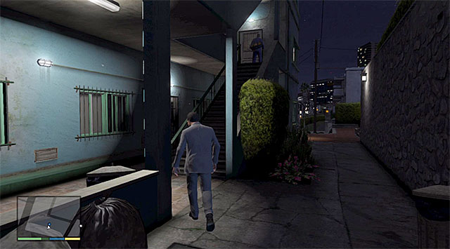 Wait for the janitor to enter his apartment and join him - 63: Cleaning Out the Bureau - Main missions - Grand Theft Auto V Game Guide