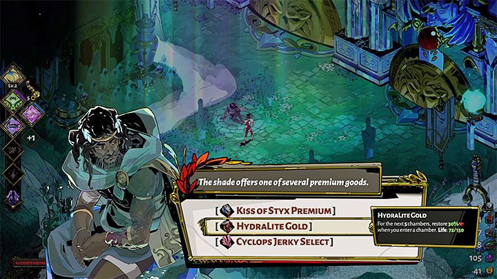 As you progress through the game, you may encounter various gods and other friendly characters - Hades: Starting tips - Basics - Hades Guide