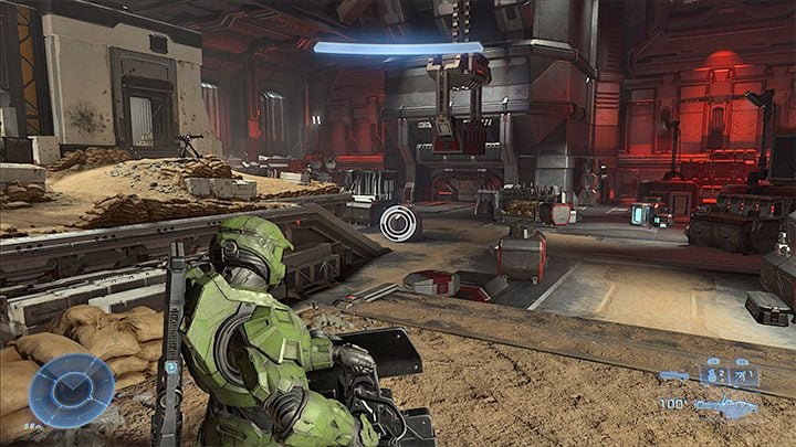 Soon after you begin exploring the House of Reckoning, you will reach the first training hall - Halo Infinite: House of Reckoning - walkthrough - Main missions - Halo Infinite Guide