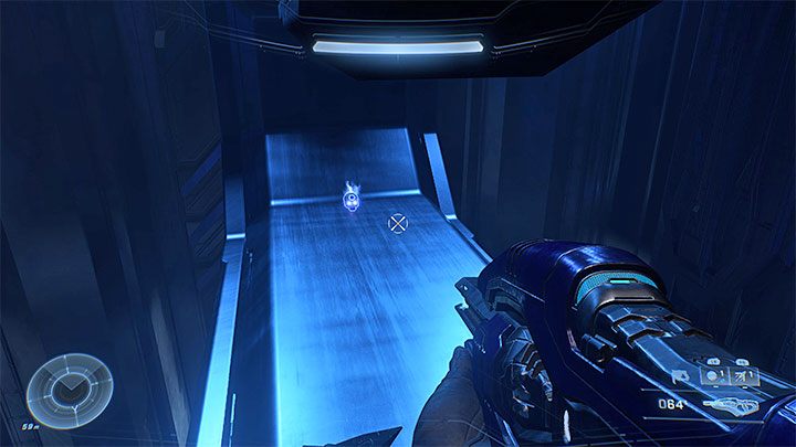 You should ultimately climb to the shelf shown on picture 1 - Halo Infinite: Cowbell, 2nd skull (Foundation) - where to find? - Skulls - Halo Infinite Guide