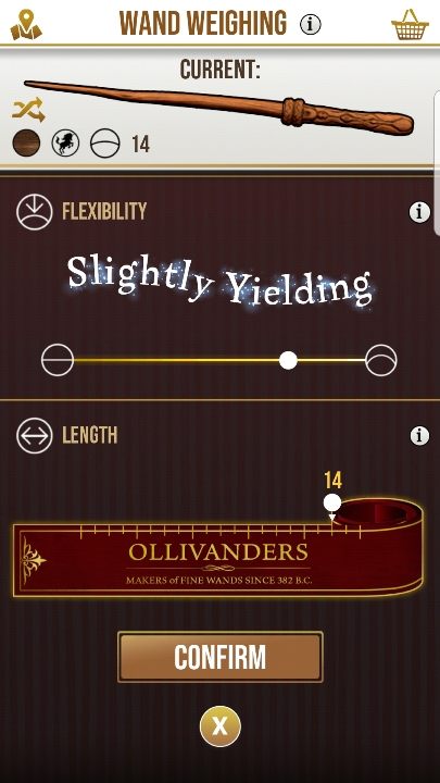 Die letzten beiden Dinge, die Sie auswählen, sind die Länge des Zauberstabs und seine Flexibilität – Wie ändere ich meinen Zauberstab in Harry Potter Wizards Unite?  – Häufig gestellte Fragen – Harry Potter Wizards Unite Guide