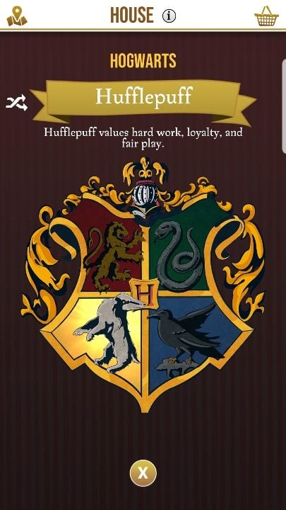 Wenn ein neues Fenster erscheint, können Sie einfach ein Haus auswählen – Wie wählt man ein Haus in Harry Potter Wizards Unite aus?  – Häufig gestellte Fragen – Harry Potter Wizards Unite Guide