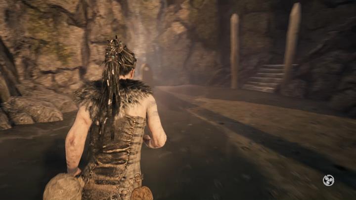 Check out the stone and take the stairs. - Reaching the shore - The Journey Begins - Hellblade: Senuas Sacrifice Game Guide