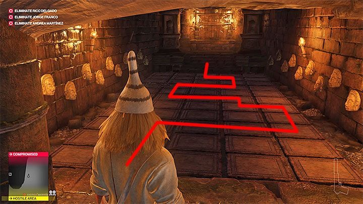 Enter the room with pressure plates - Hitman 2 Trophies - Achievements - Santa Fortuna - Hitman 2 - Hitman 2 Guide