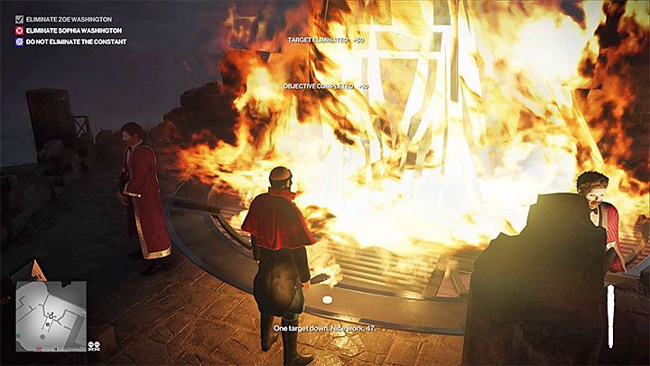 You can imprison Zoe in the Phoenix statue while playing A Phoenix from the Ashes mission story - Hitman 2 Trophies - Achievements - Isle of Sgail - Hitman 2 - Hitman 2 Guide