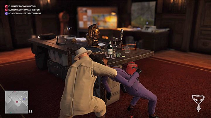 Sophia can be strangled with a necklace in It Belongs in a Museum story mission - Hitman 2 Trophies - Achievements - Isle of Sgail - Hitman 2 - Hitman 2 Guide